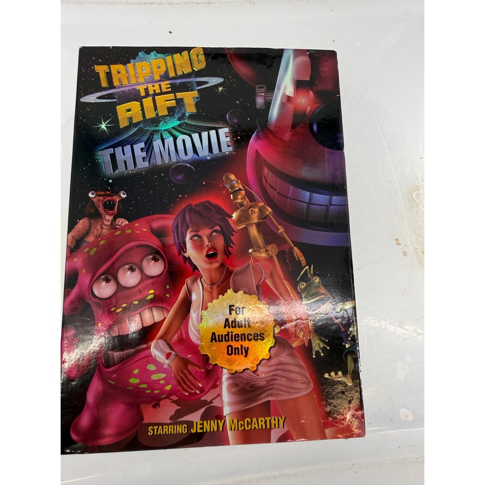 Tripping the Rift The Movie DVD 2008 Jenny McCarthy Adult Animated Sci-Fi Comedy